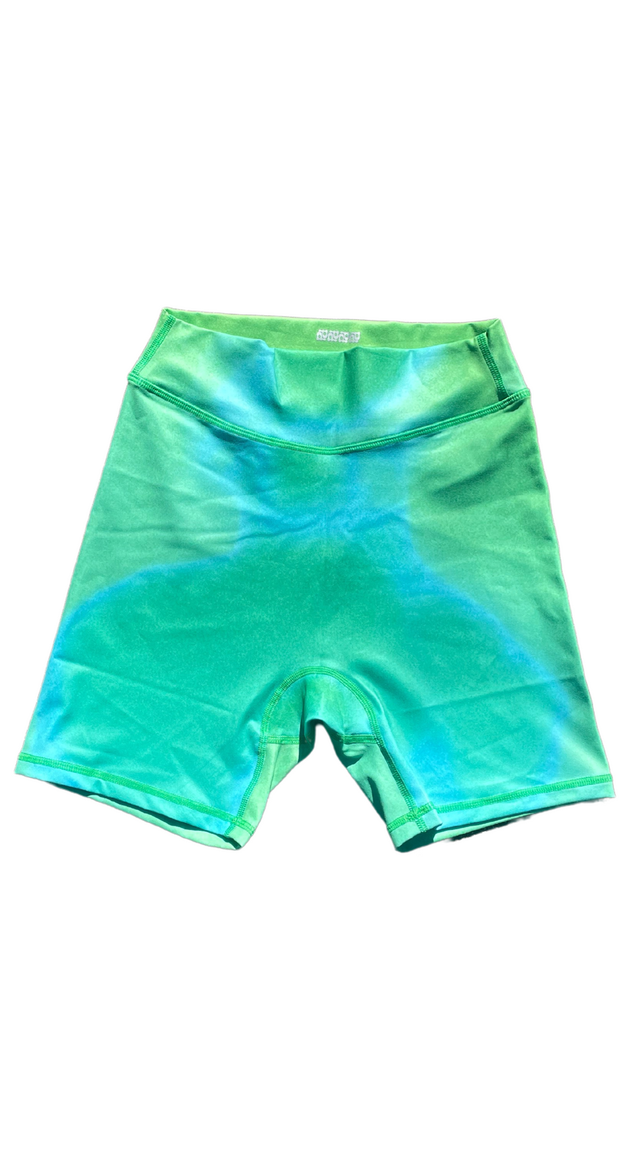 Emerald Biker Shorts