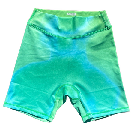 Emerald Biker Shorts