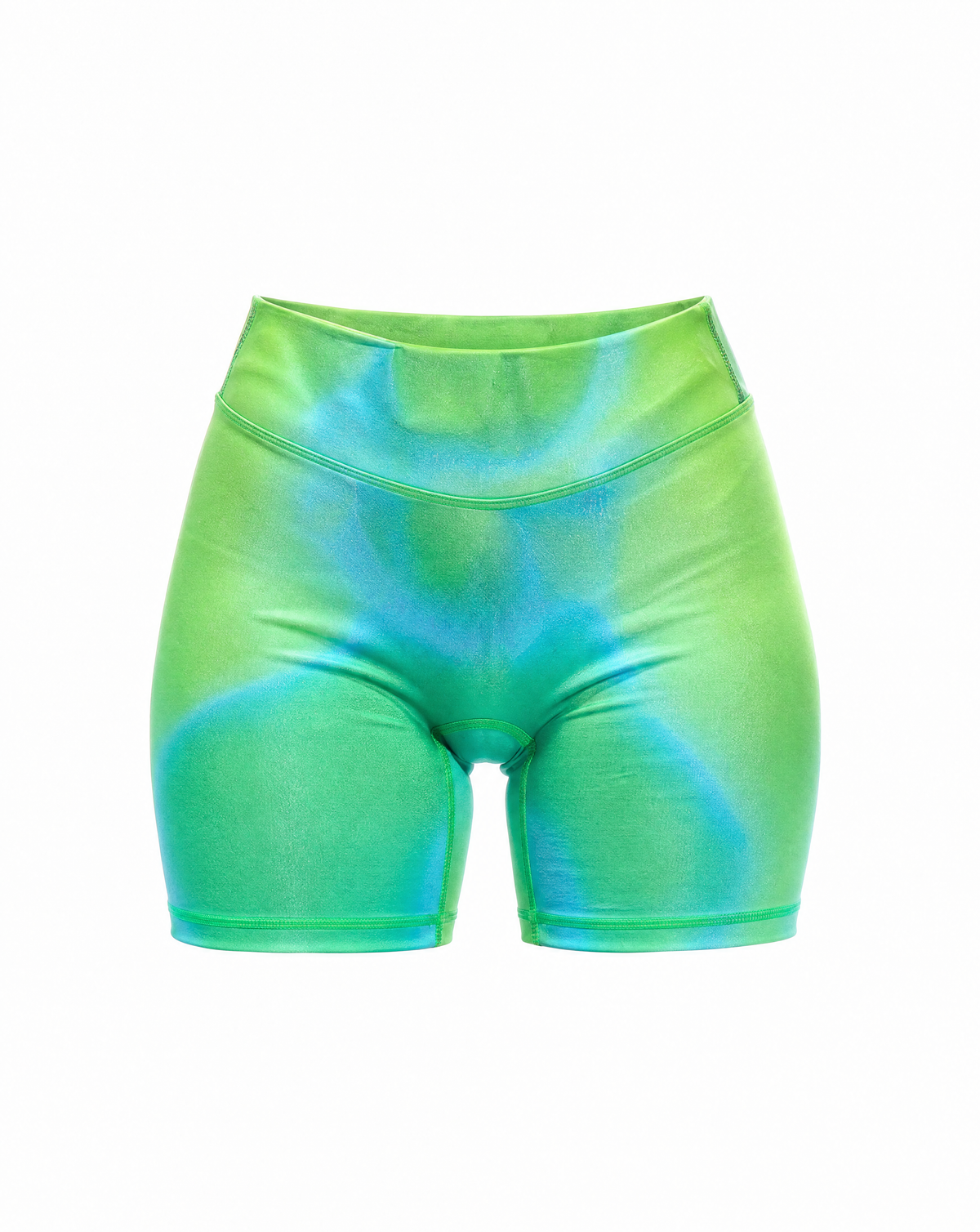 Emerald Biker Shorts