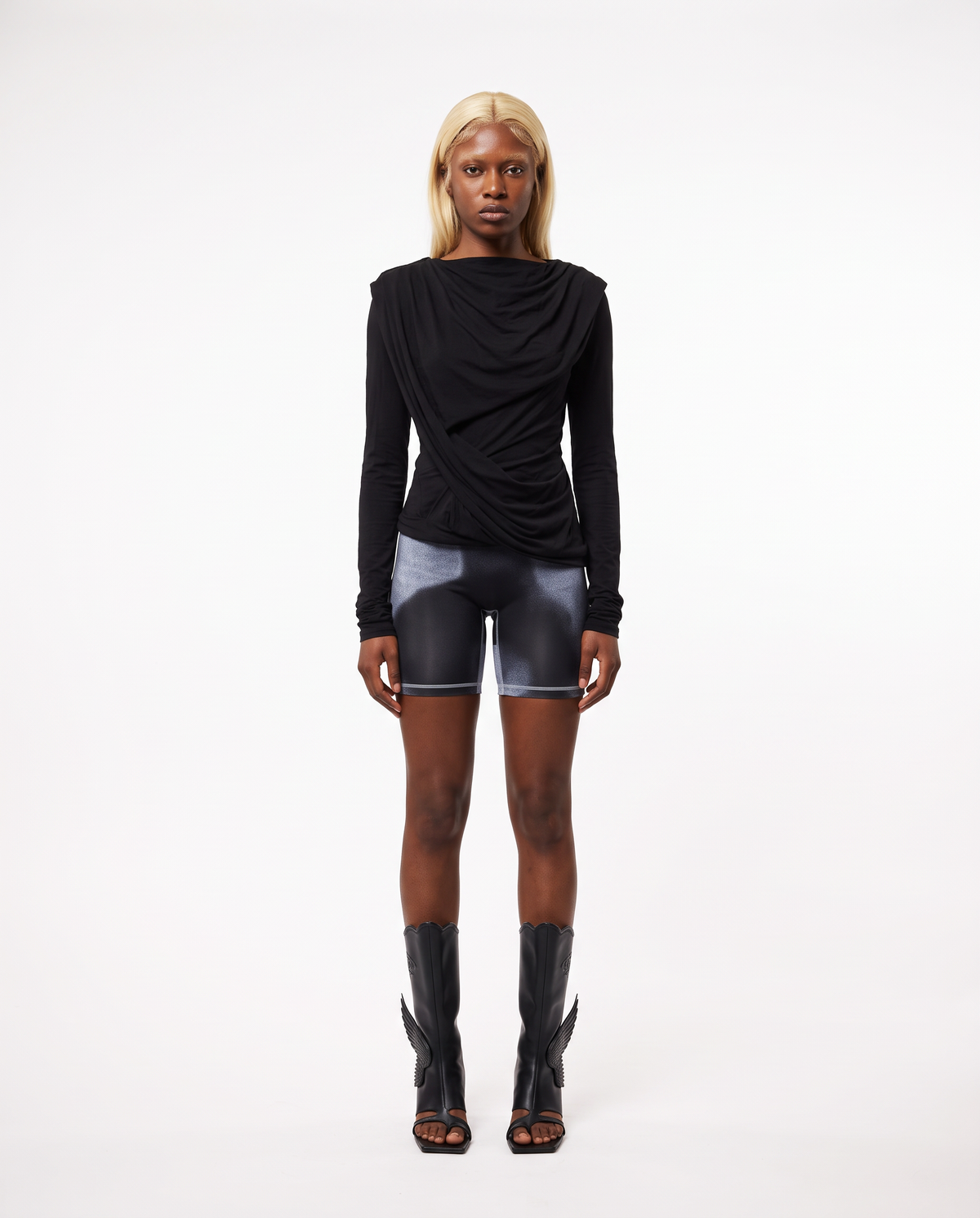 Onyx Biker Shorts