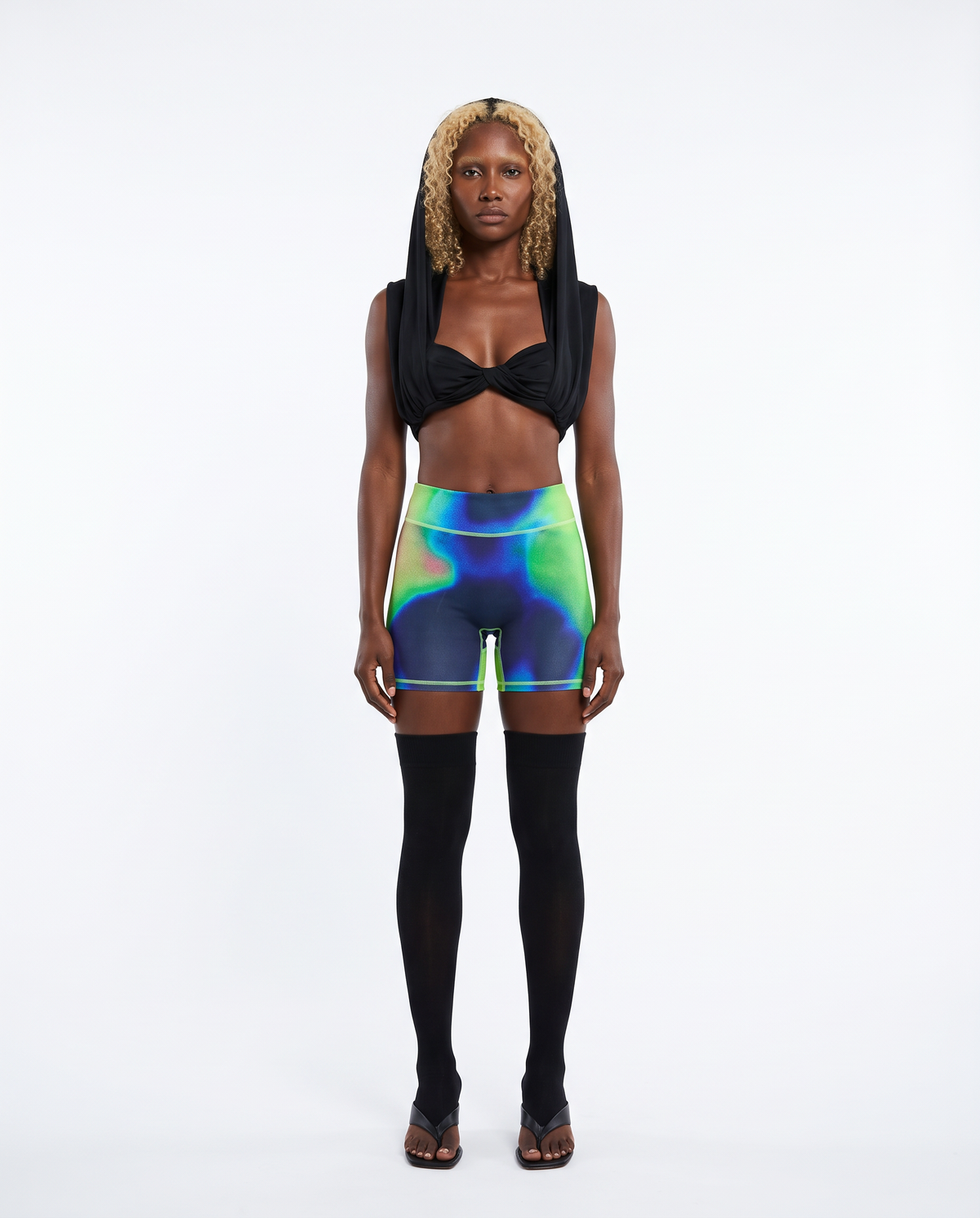 Radioactive Biker Shorts