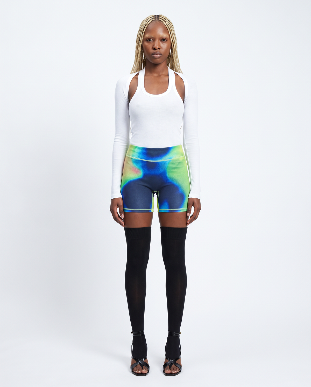 Radioactive Biker Shorts