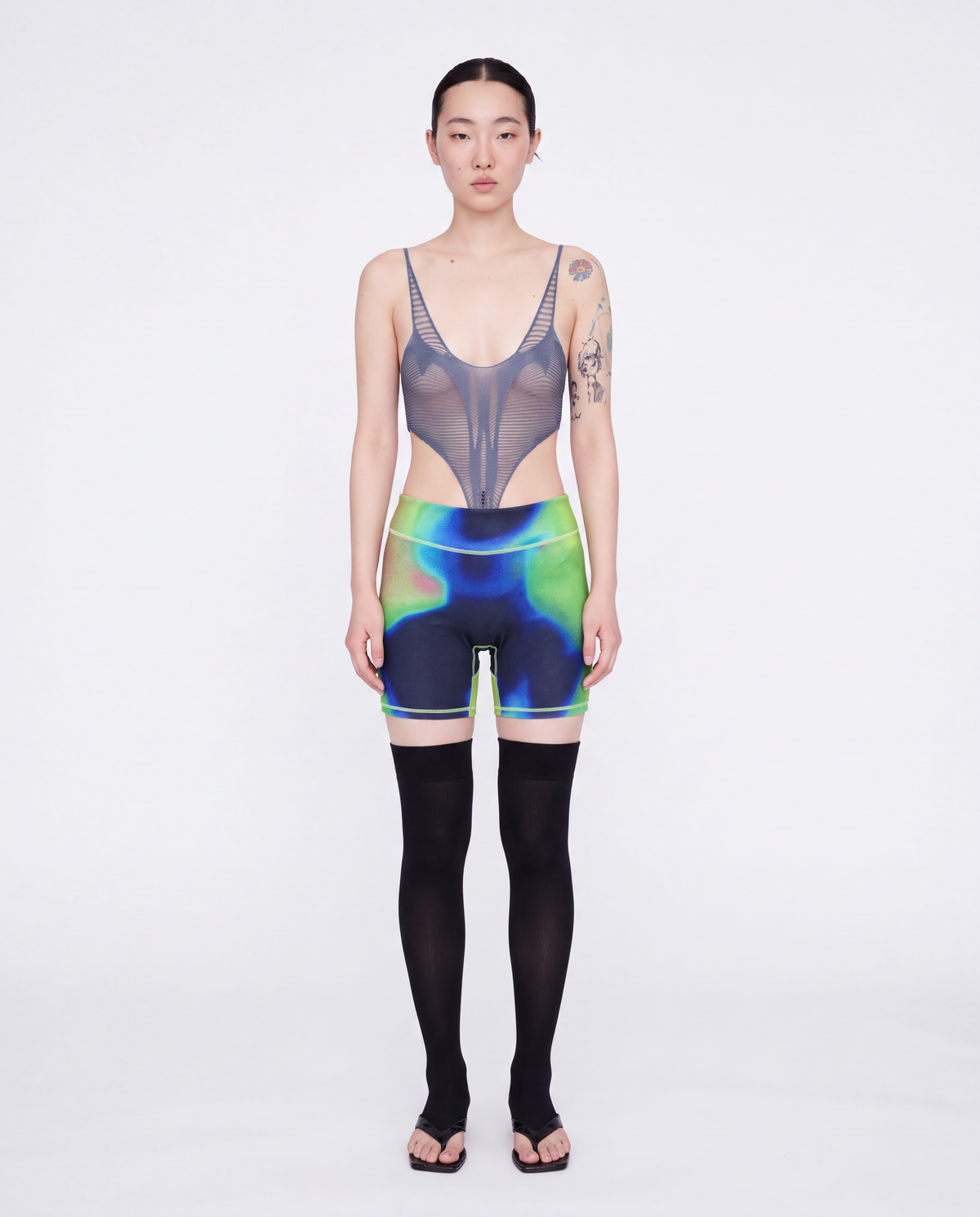Radioactive Biker Shorts